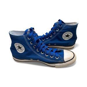 Converse Classic Blue High top Canvas Sneakers Size 10 or Men’s 8